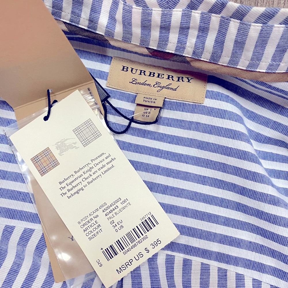 Burberry button down blouse - Picture 4 of 9